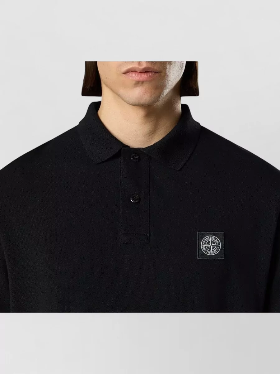 Stone Island Slim-Fit Cotton Polo Shirt