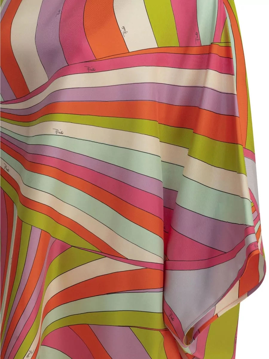 Pucci Silk Short Kaftan Dress
