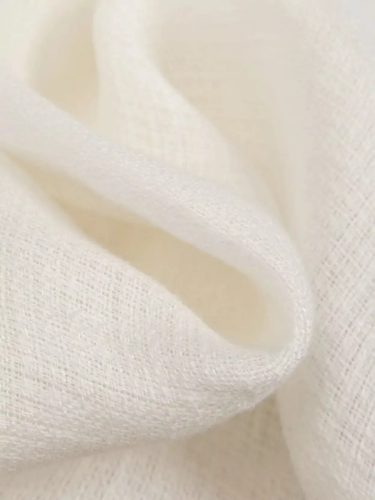 Max Mara Square Scarf Fringed Two-Tone Detailing