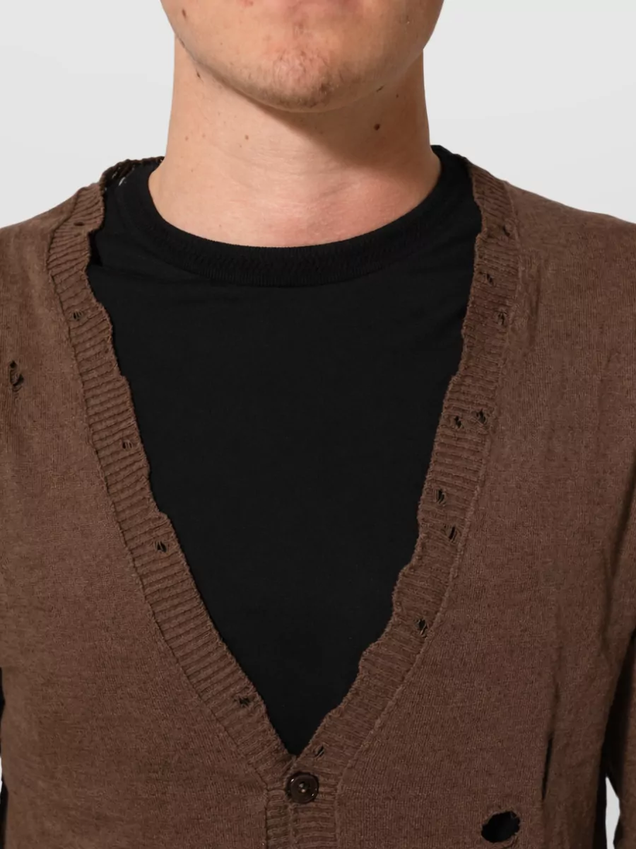 Dolce&Gabbana Linen-Cotton V-Neck Tank Top