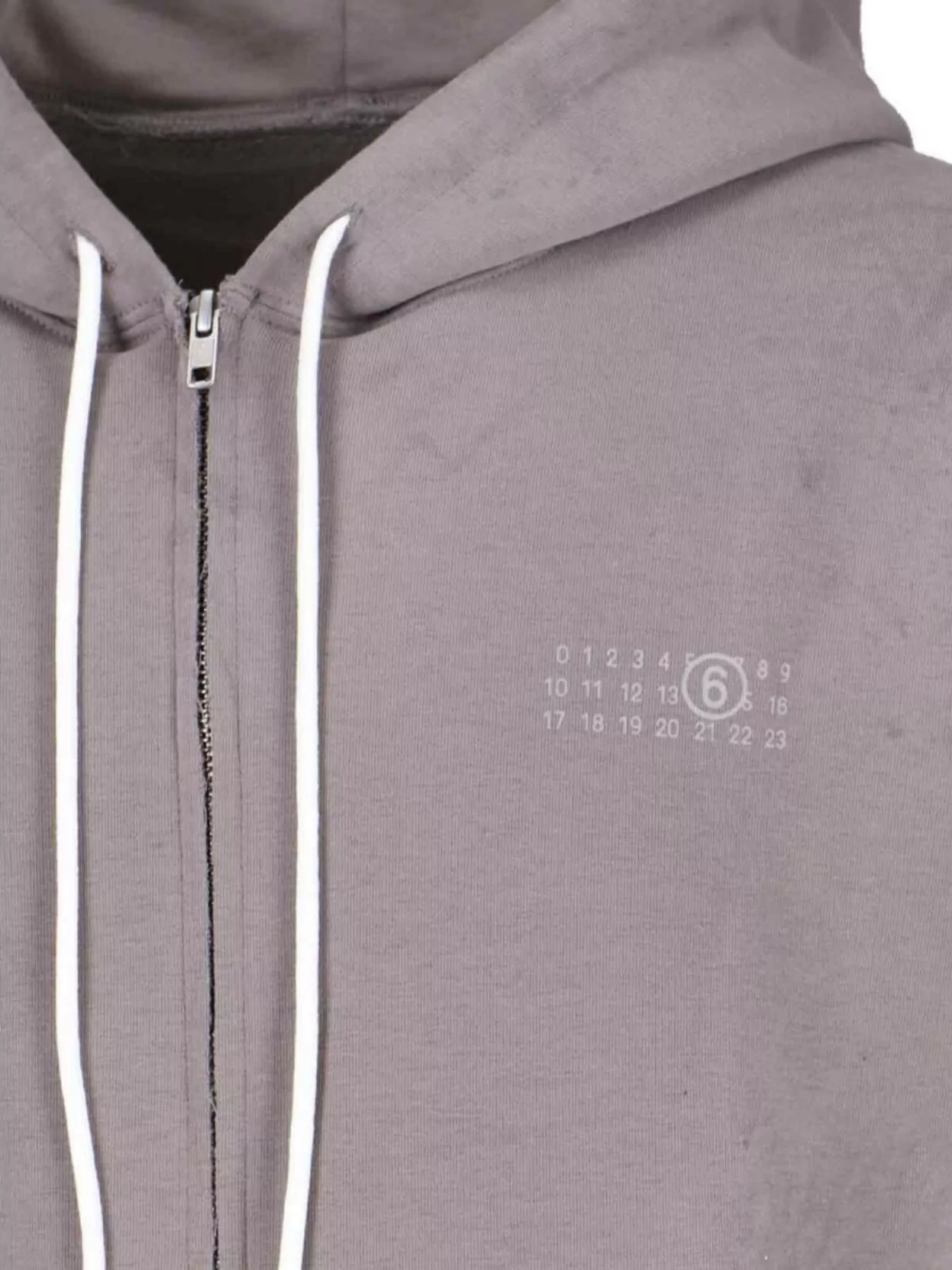 Mm6 Maison Margiela Hooded Front Pocket Sleeveless Sweater
