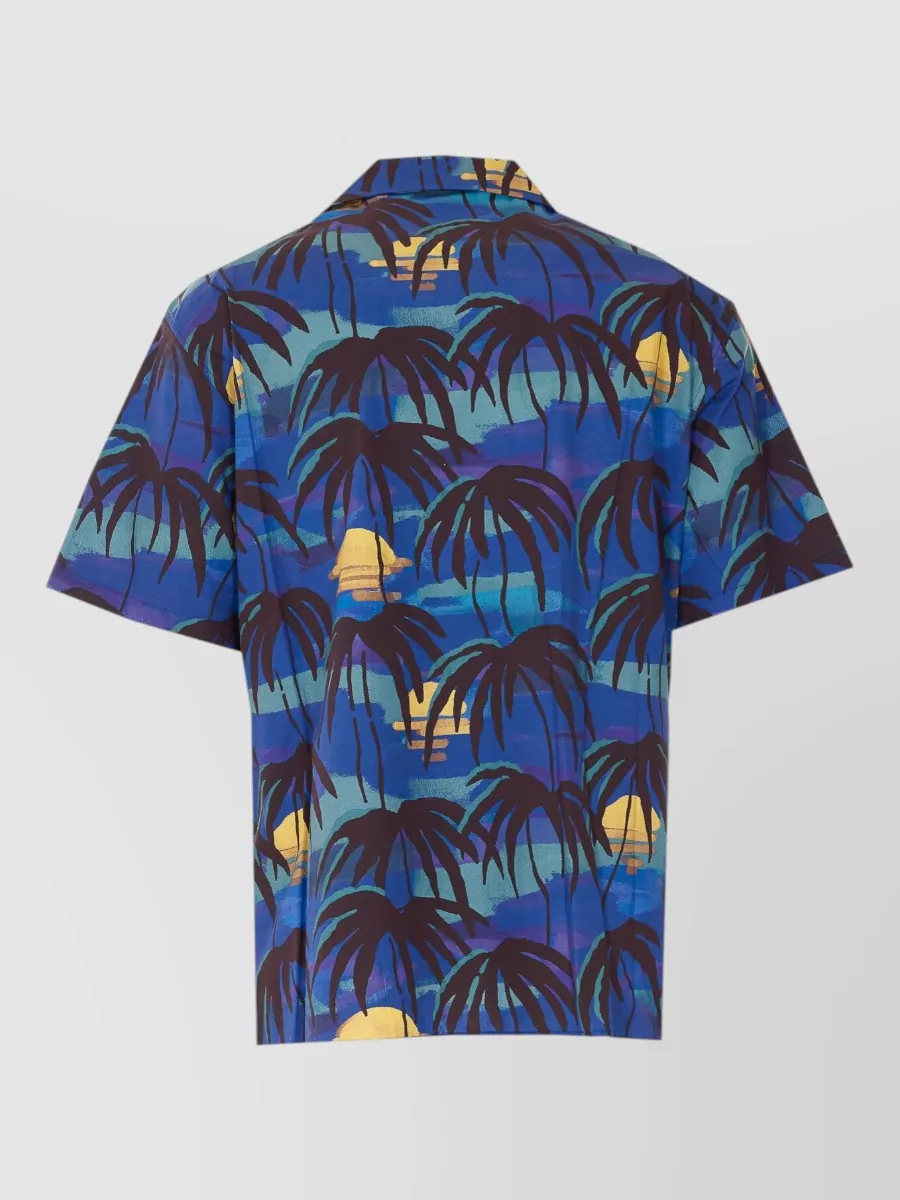Drôle De Monsieur Printed Short-Sleeve Shirt