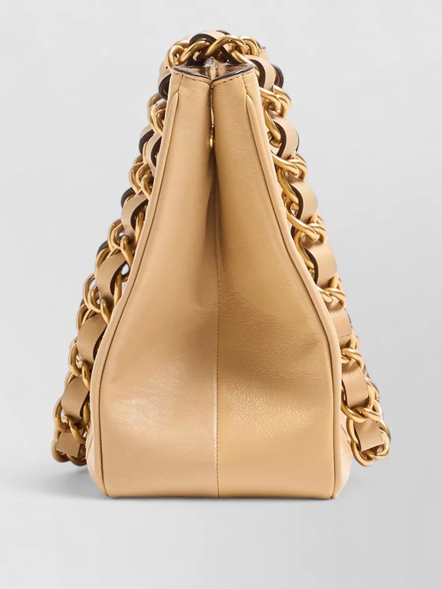 Valentino Nappa Leather Small Tote Bag