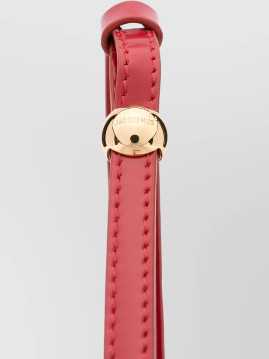 Jacquemus Le Petit Bisou Leather Shoulder Top Handle