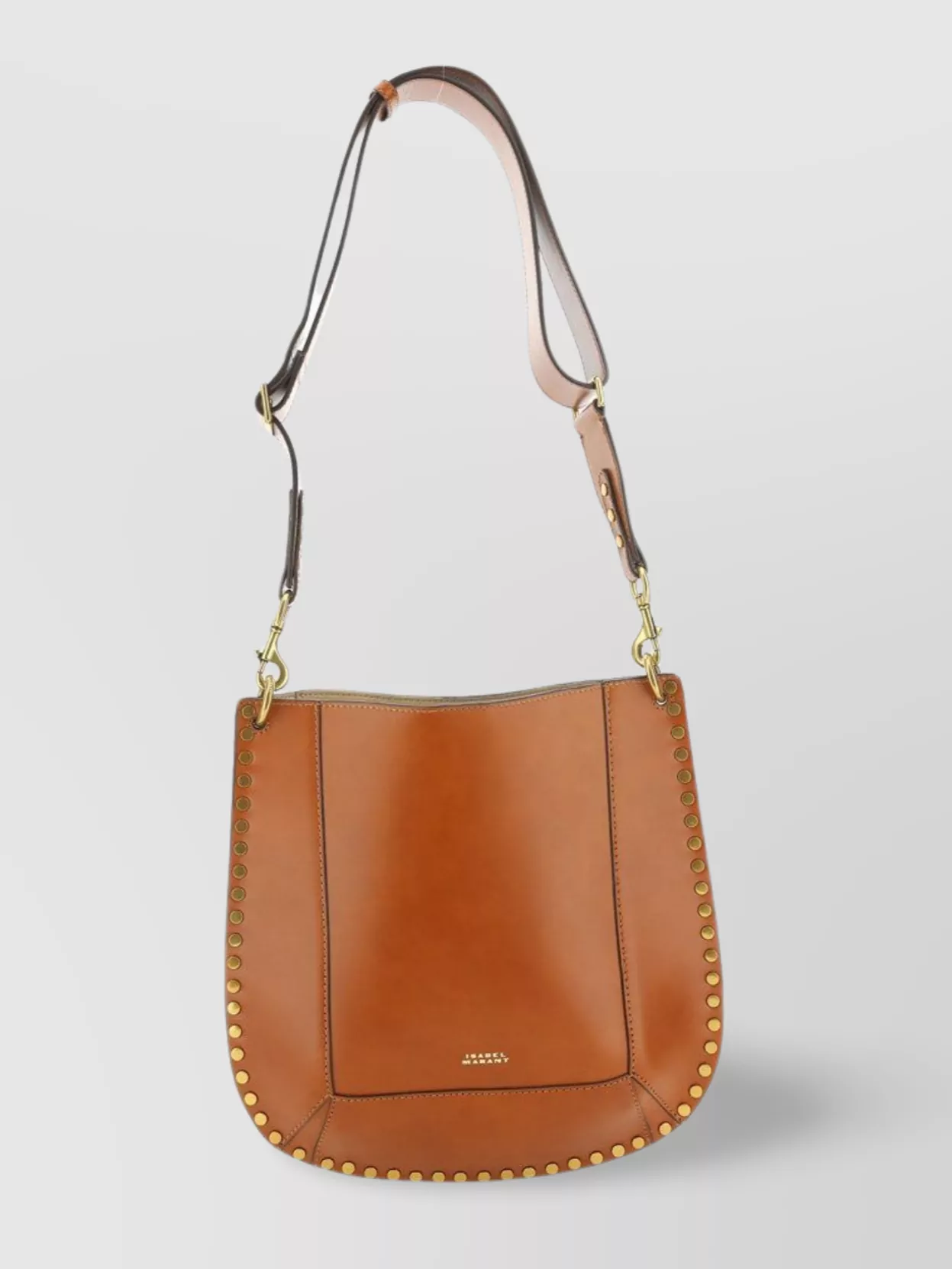 Shop Isabel Marant Cross-body Bag With Stitch Detailing And Gold-tone Hardware