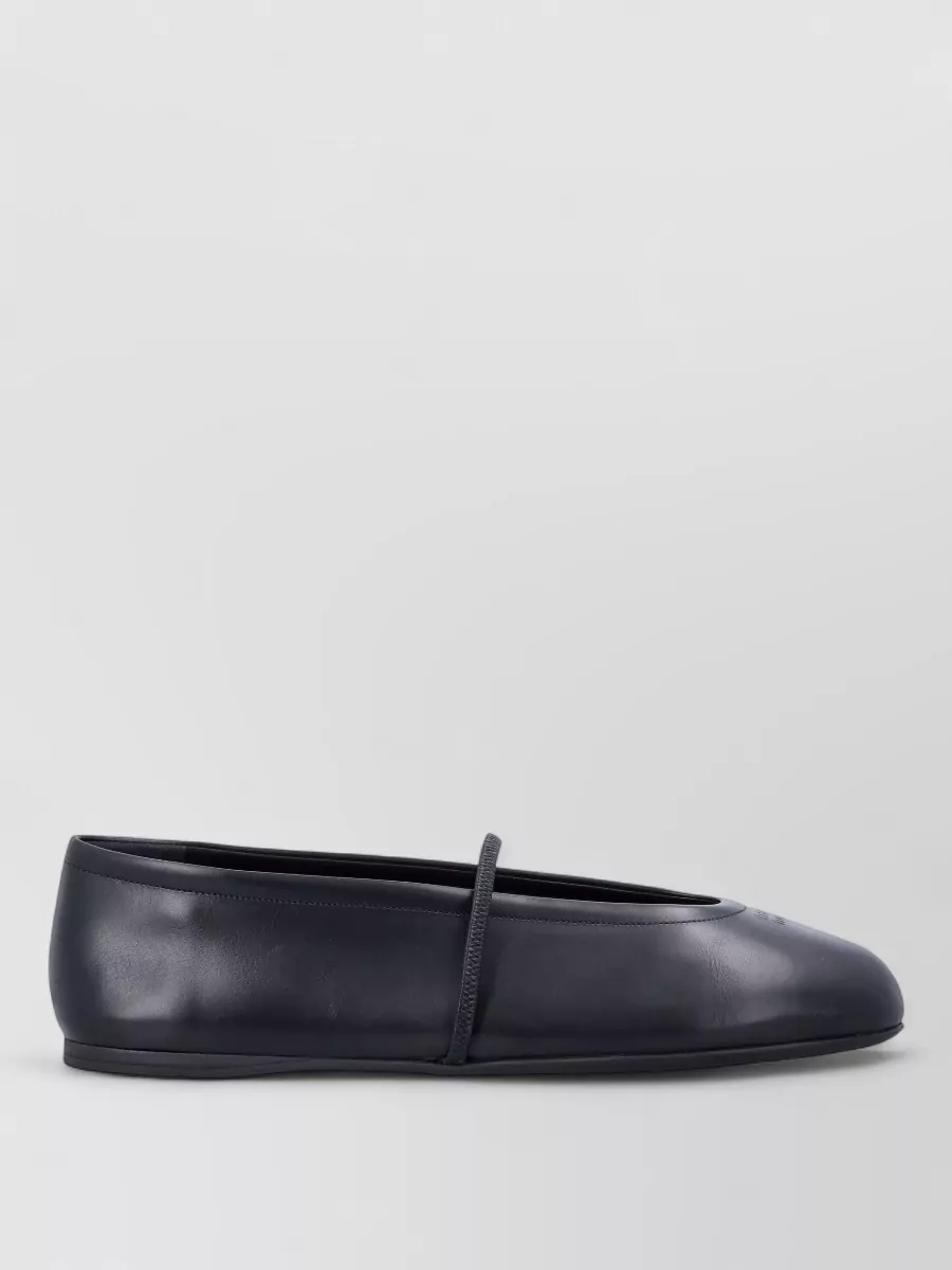 Miu Miu leather ballerina flats