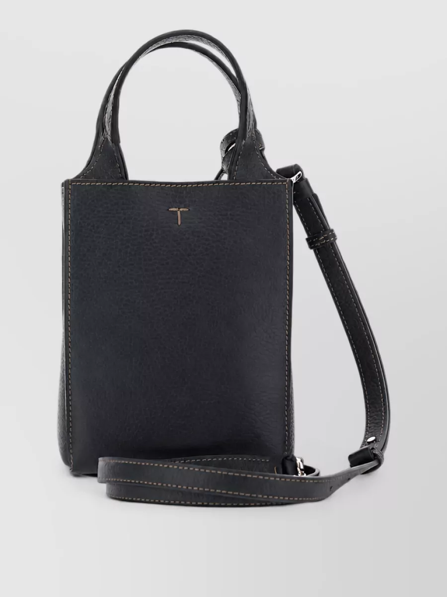 Tod's micro leather shoulder bag
