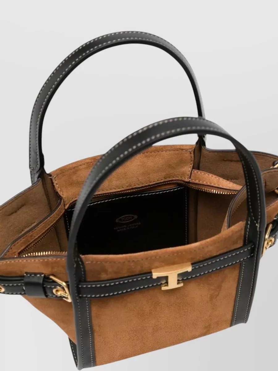 Tod's Suede Leather Mini Bag