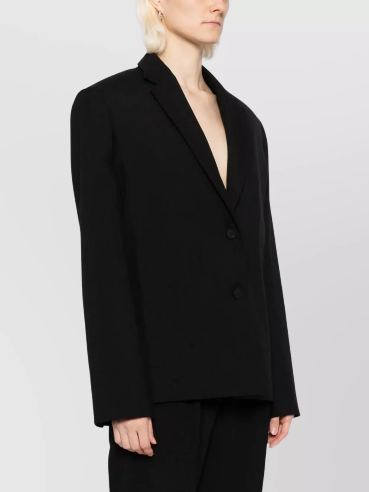 Jacquemus Single Breasted Long Sleeve Notch Lapel Jacket