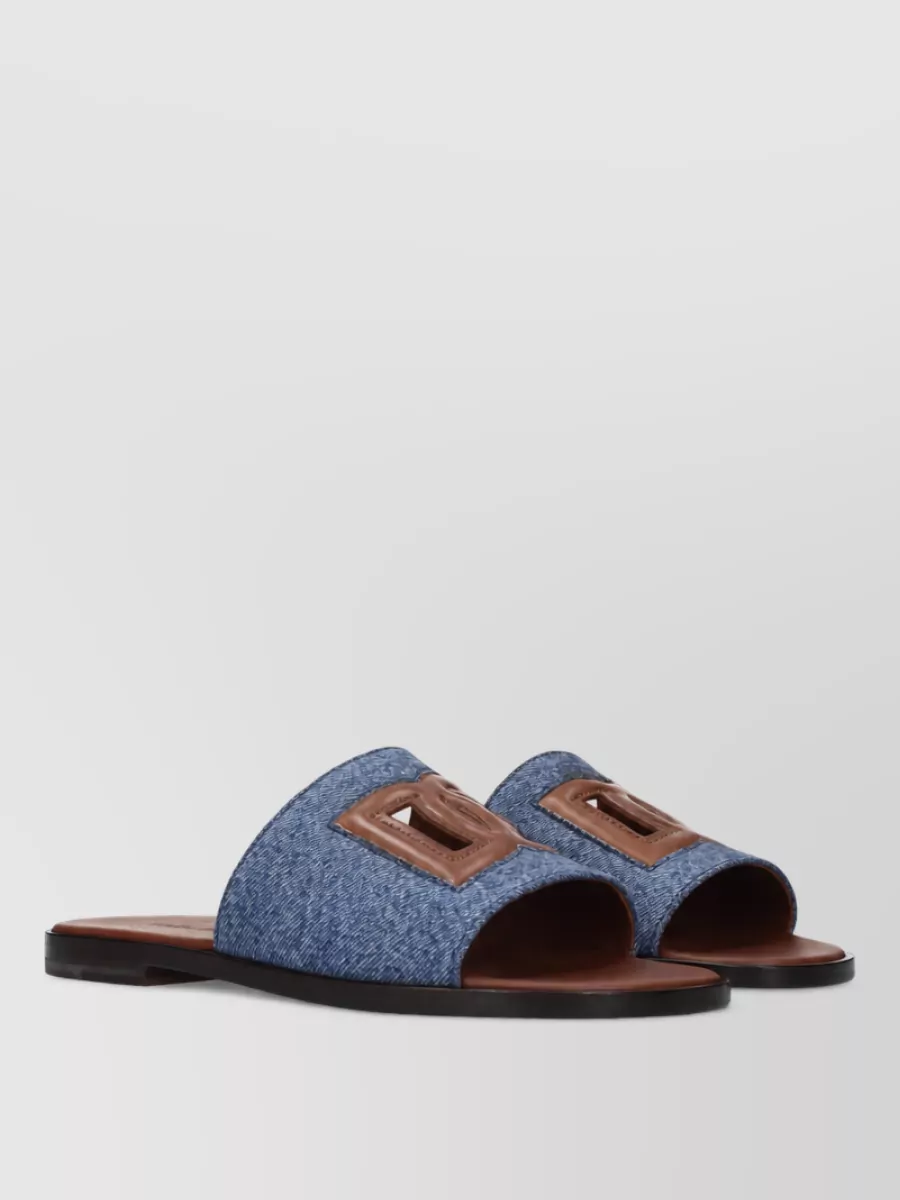 Dolce&Gabbana textile sandals