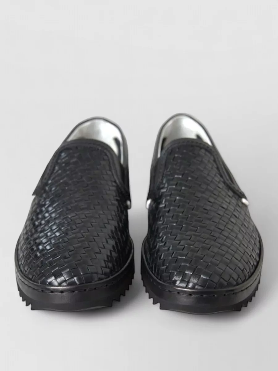 Dolce&Gabbana woven leather loafers