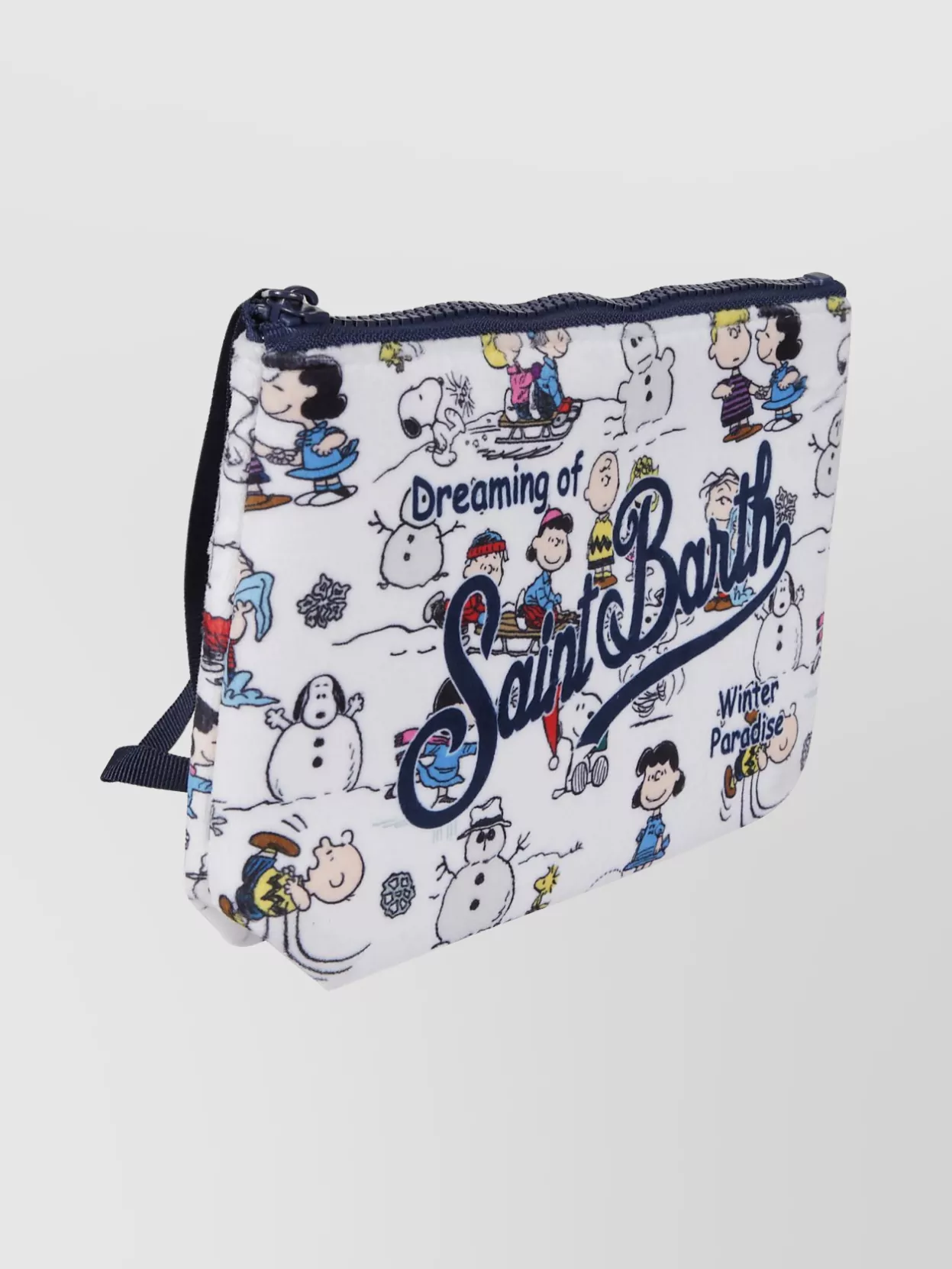 Mc2 Saint Barth Graphic Print Wrist Strap Clutch Bag