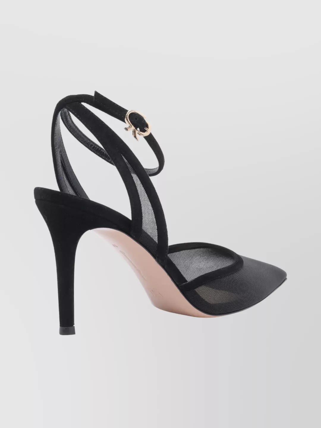 Gianvito Rossi Pointed Toe Stiletto Pumps With Ankle Strap
