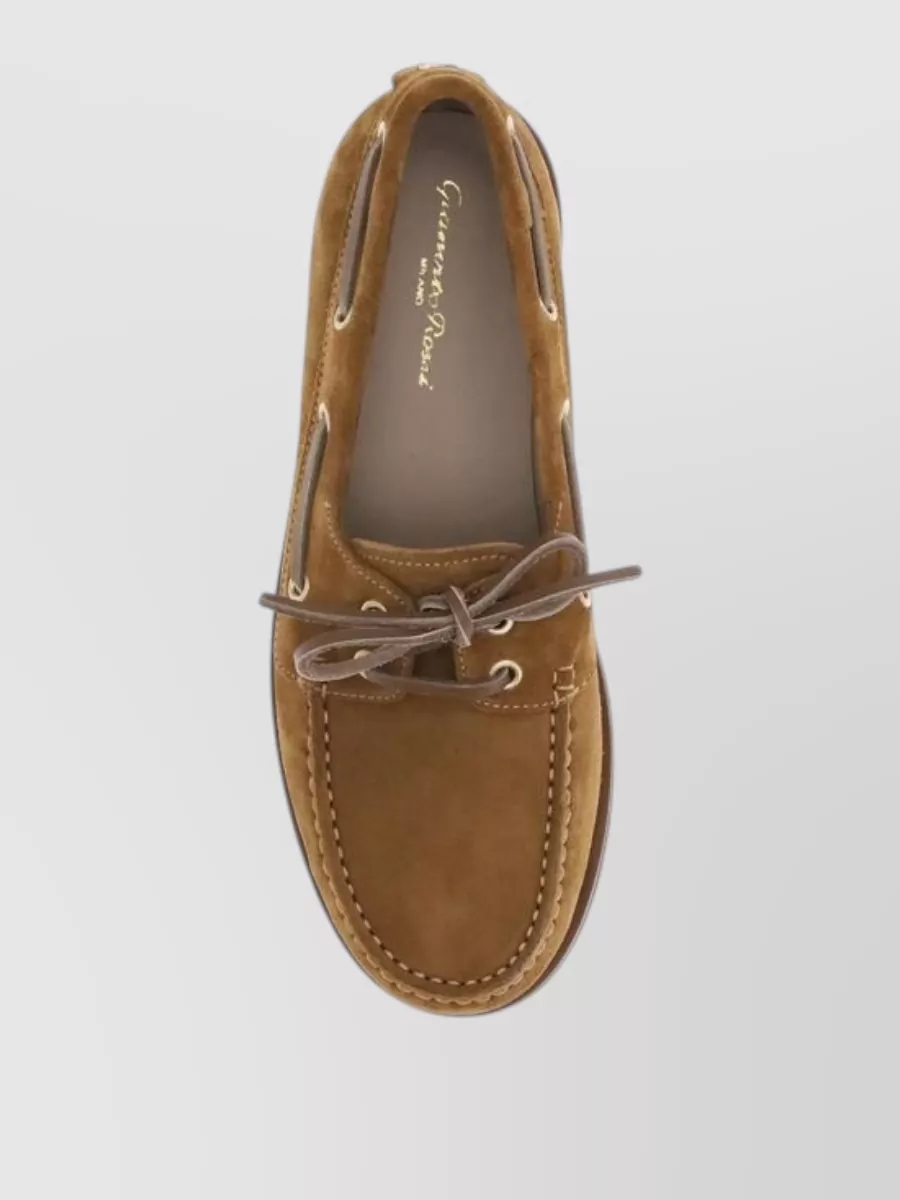 Gianvito Rossi Calf Leather Boat Shoes
