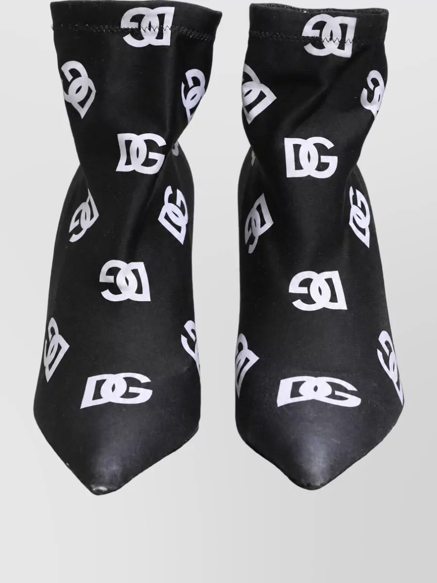 Dolce&Gabbana Logo Ankle Boots