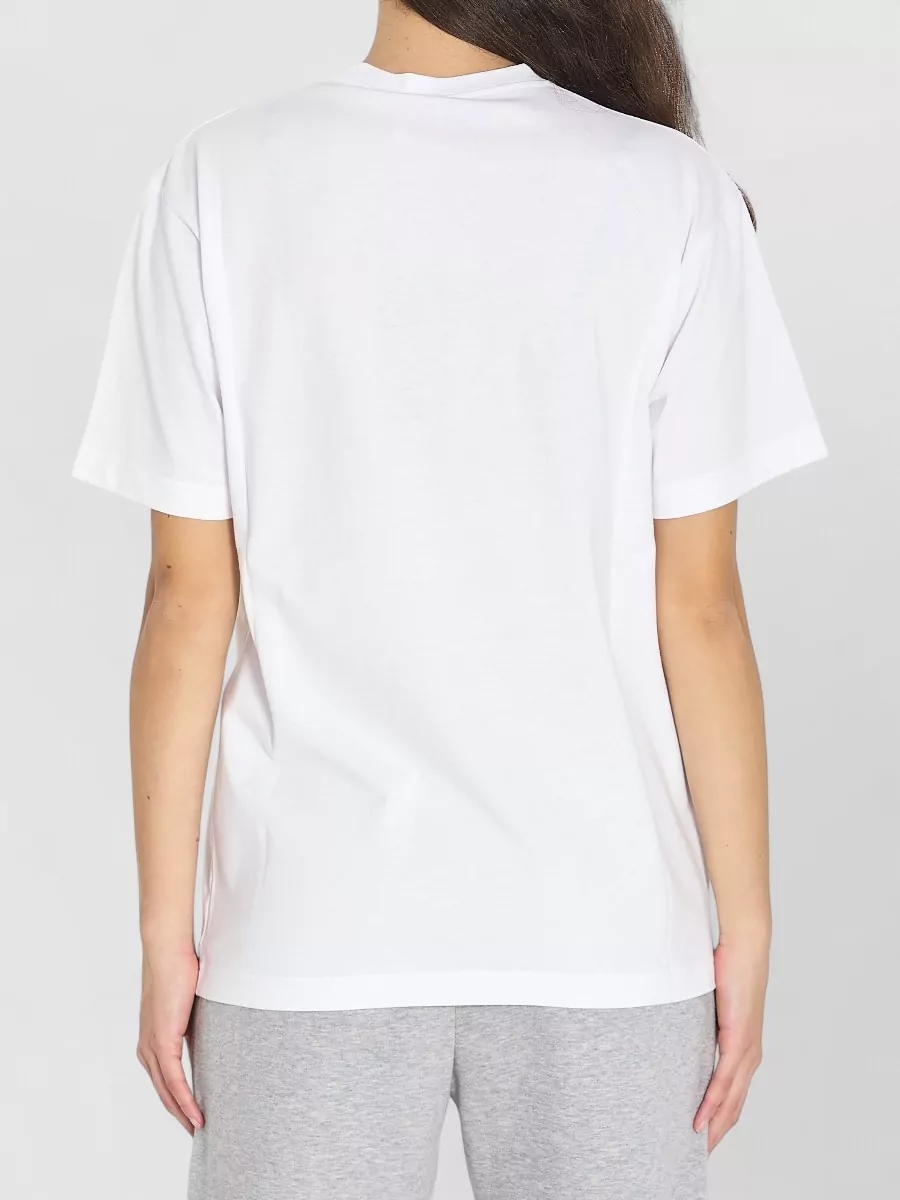 Gucci Cotton Jersey T Shirt Featuring Embroidery