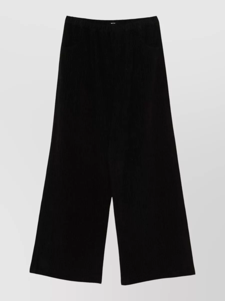 Apuntob Corduroy Wide-Leg Trousers