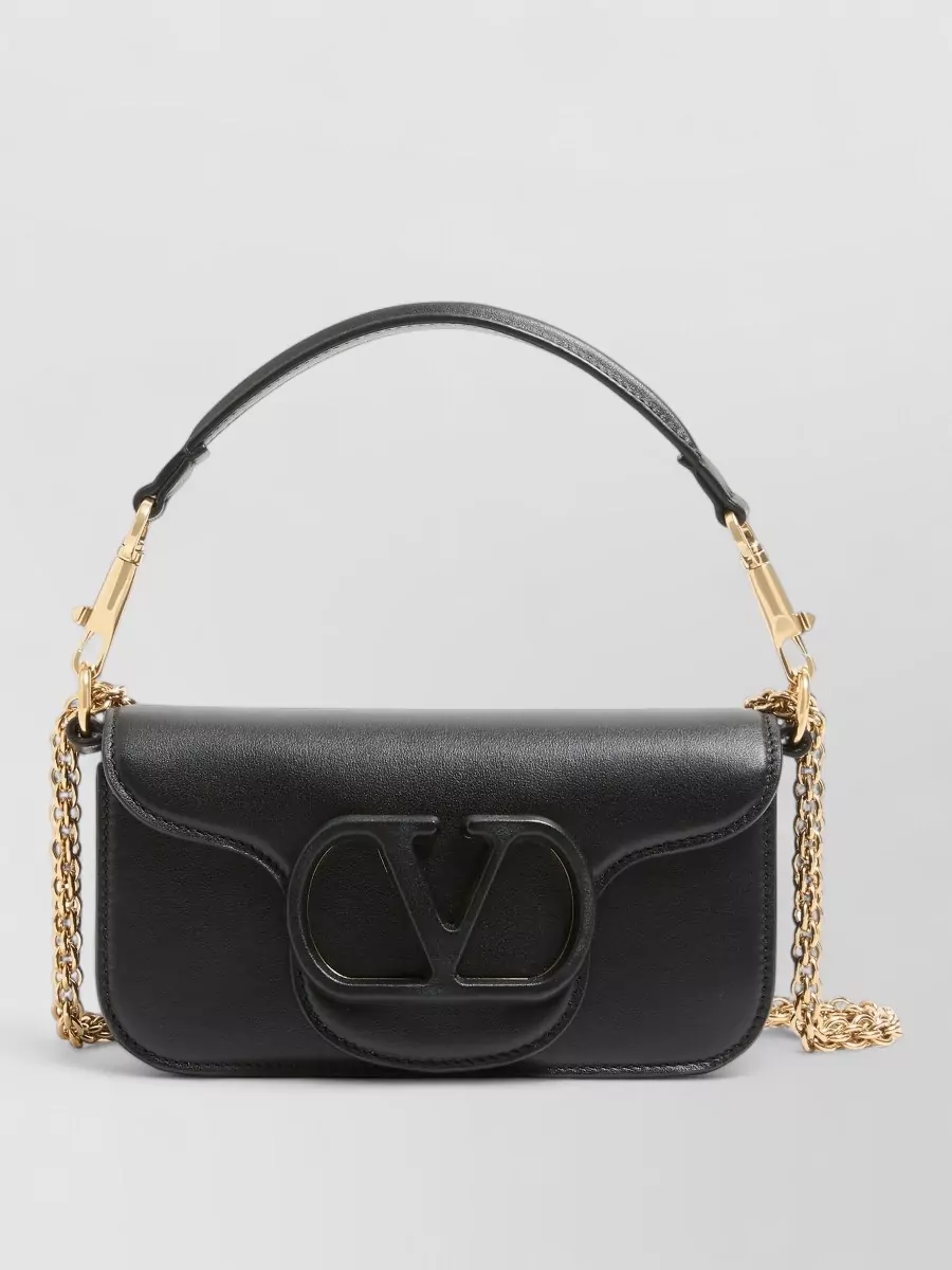 Valentino calf leather small shoulder bag