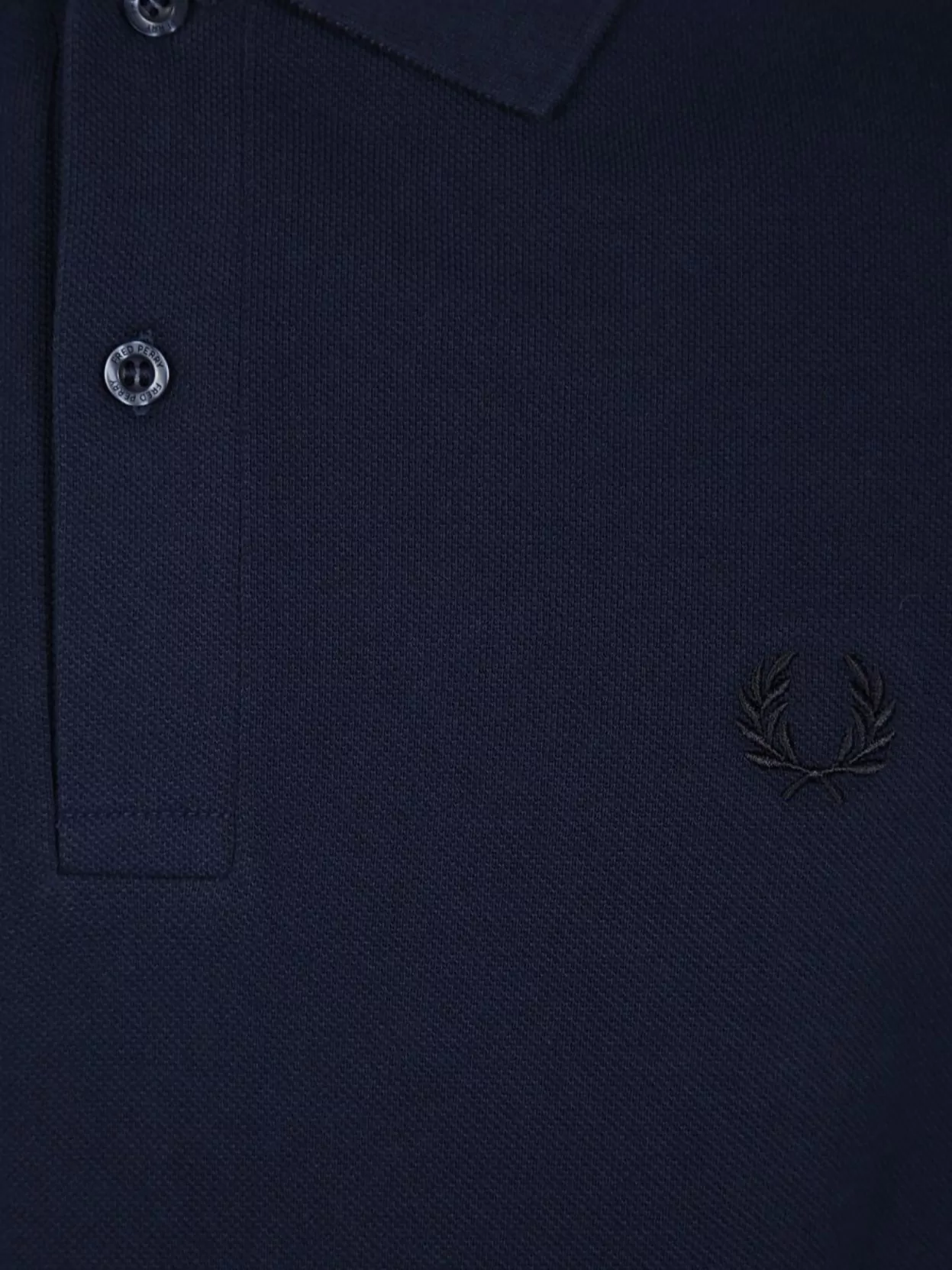 Fred Perry The Polo Collar Ribbed Cuffs Shirt