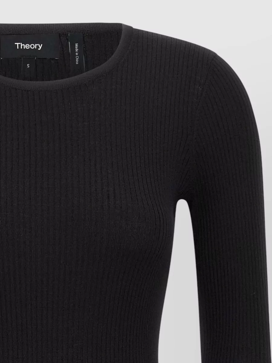 Theory Merino Wool Ribbed Sweater