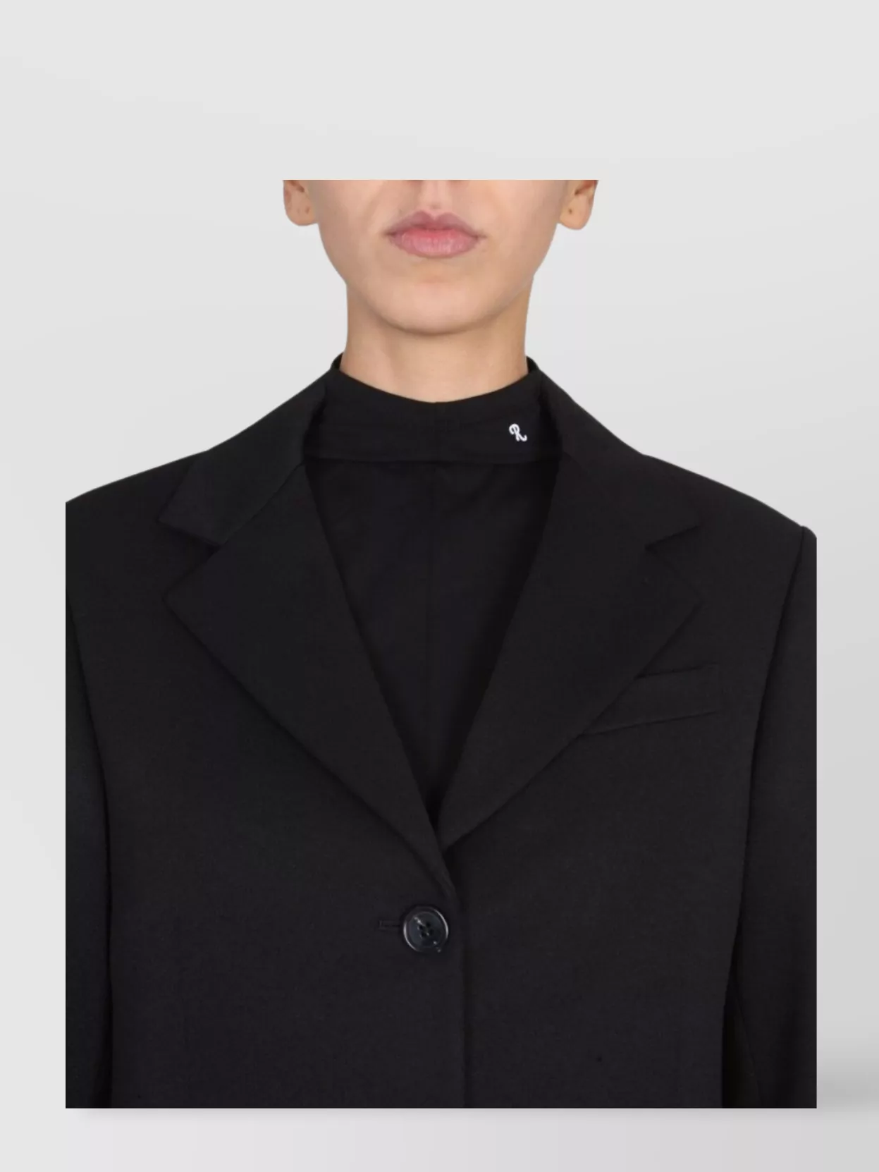 Raf Simons Single-breasted Jacket Notched Lapels
