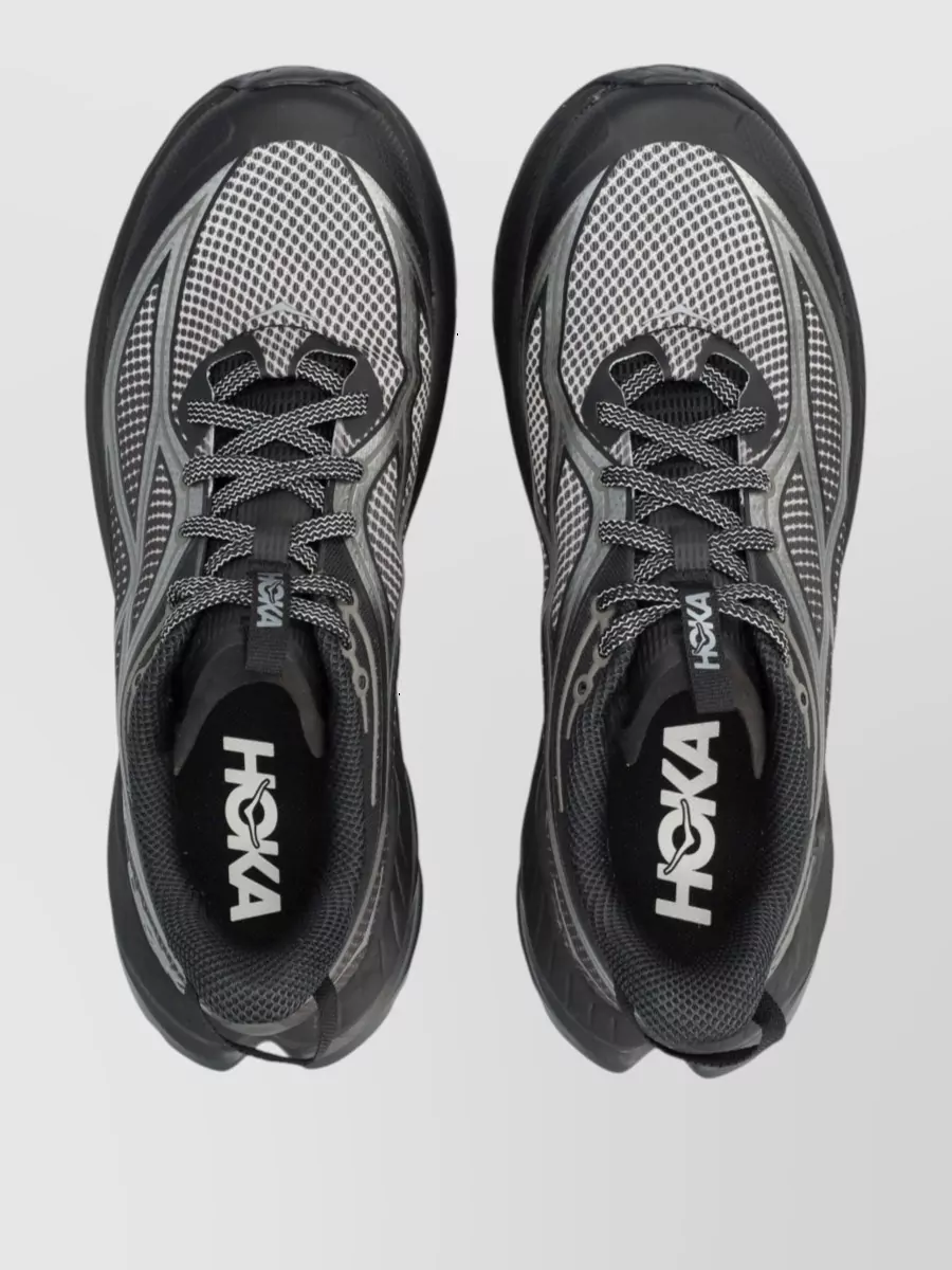 Hoka One One Camouflage Print Lace-Up Sneakers