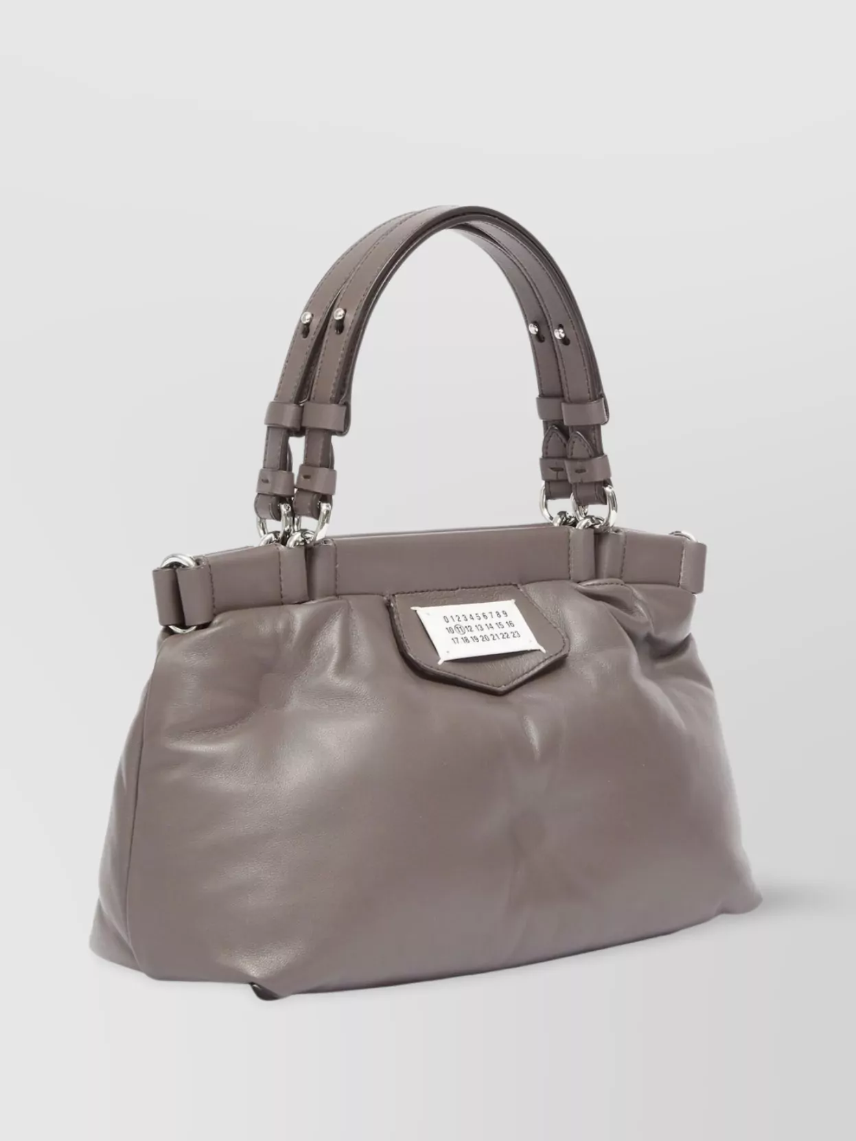 Maison Margiela Small Padded Leather Tote Bag