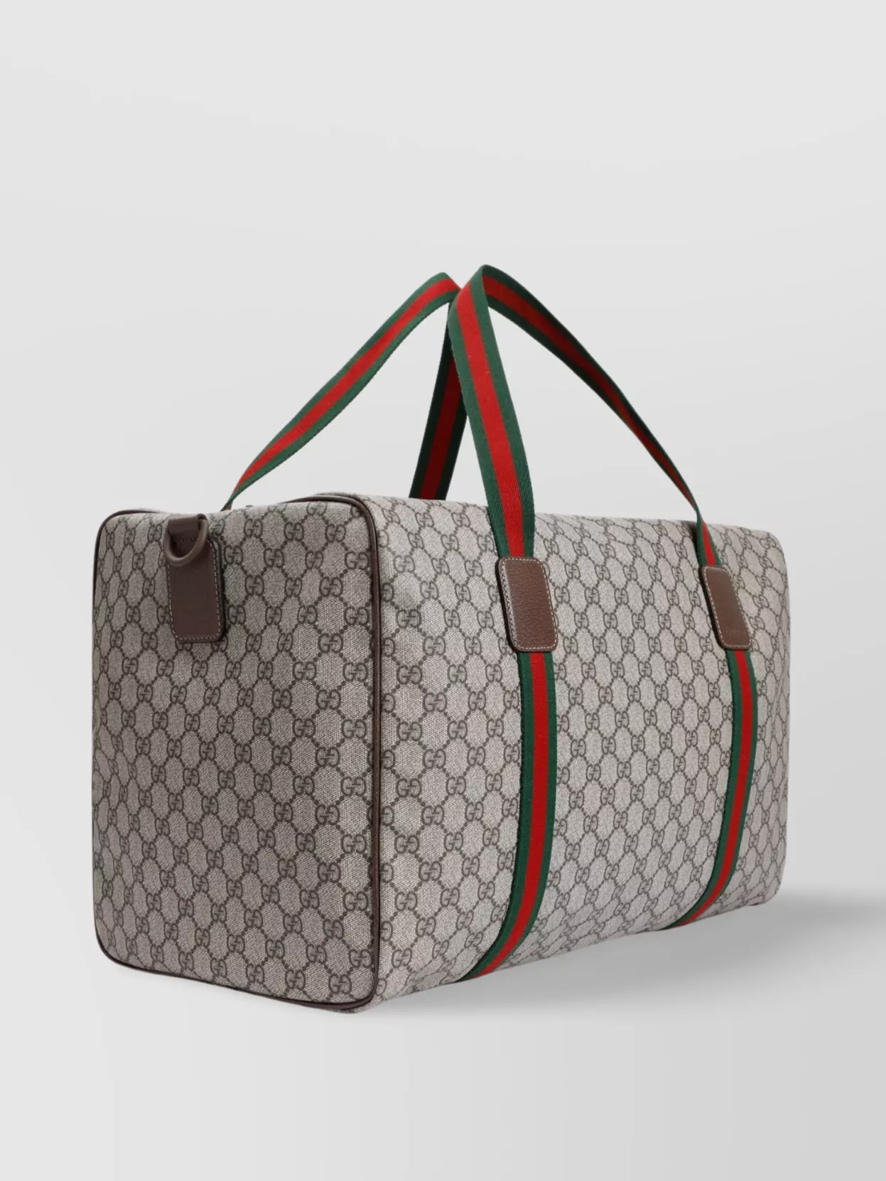 Gucci Duffel Bag Cotton Web Handles