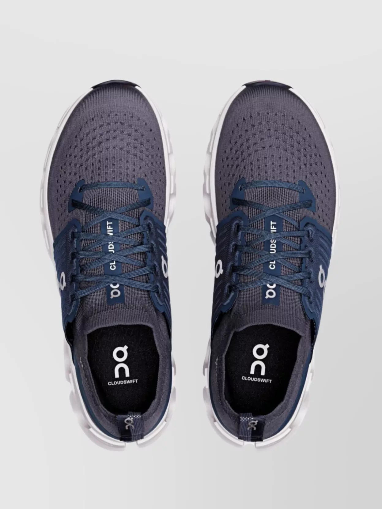 On Knitted Upper Mesh Detailing Sneakers With Pull Tab