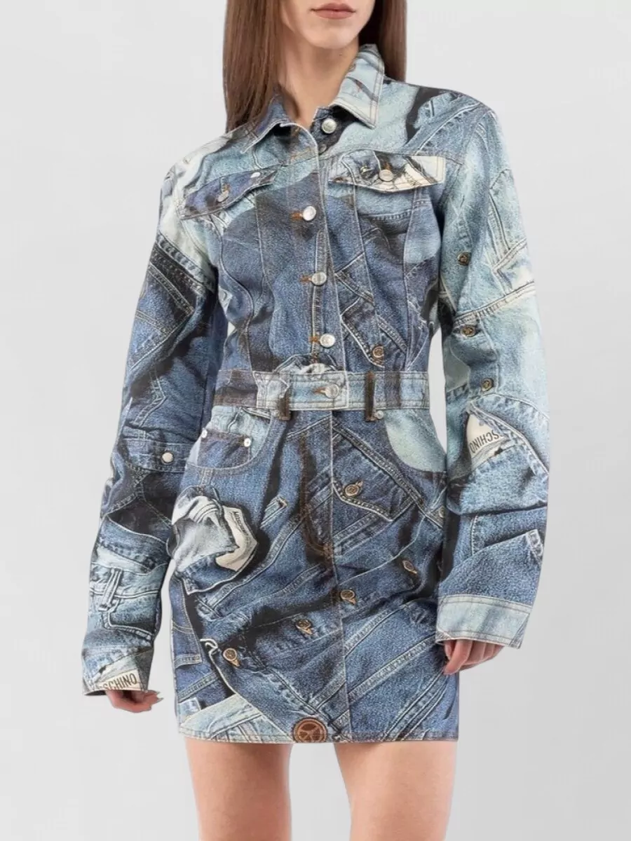 Moschino Denim Casual Dress