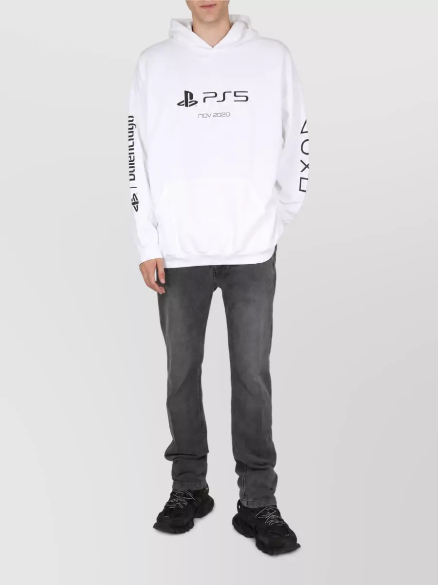 Balenciaga Logo Patch Denim Jeans