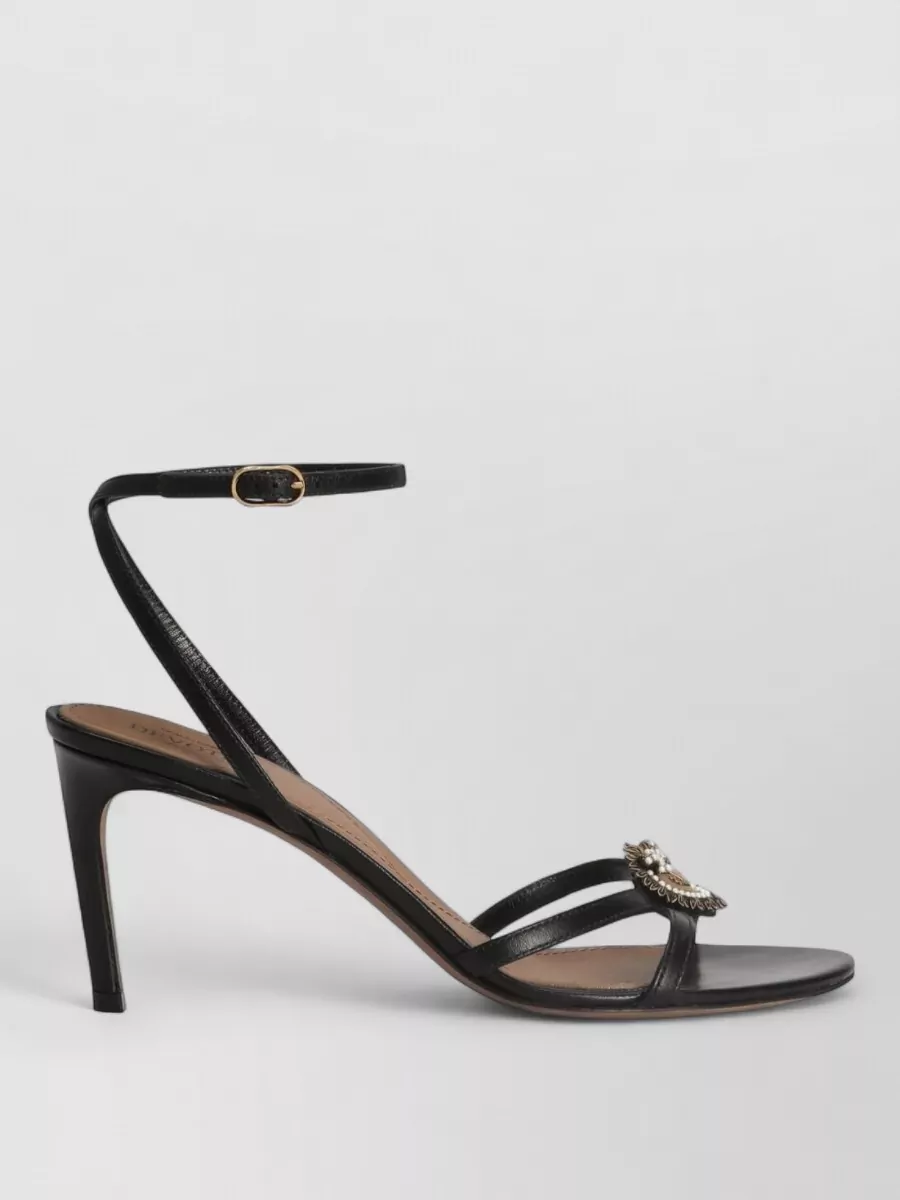 Dolce&Gabbana Leather Stiletto Sandals