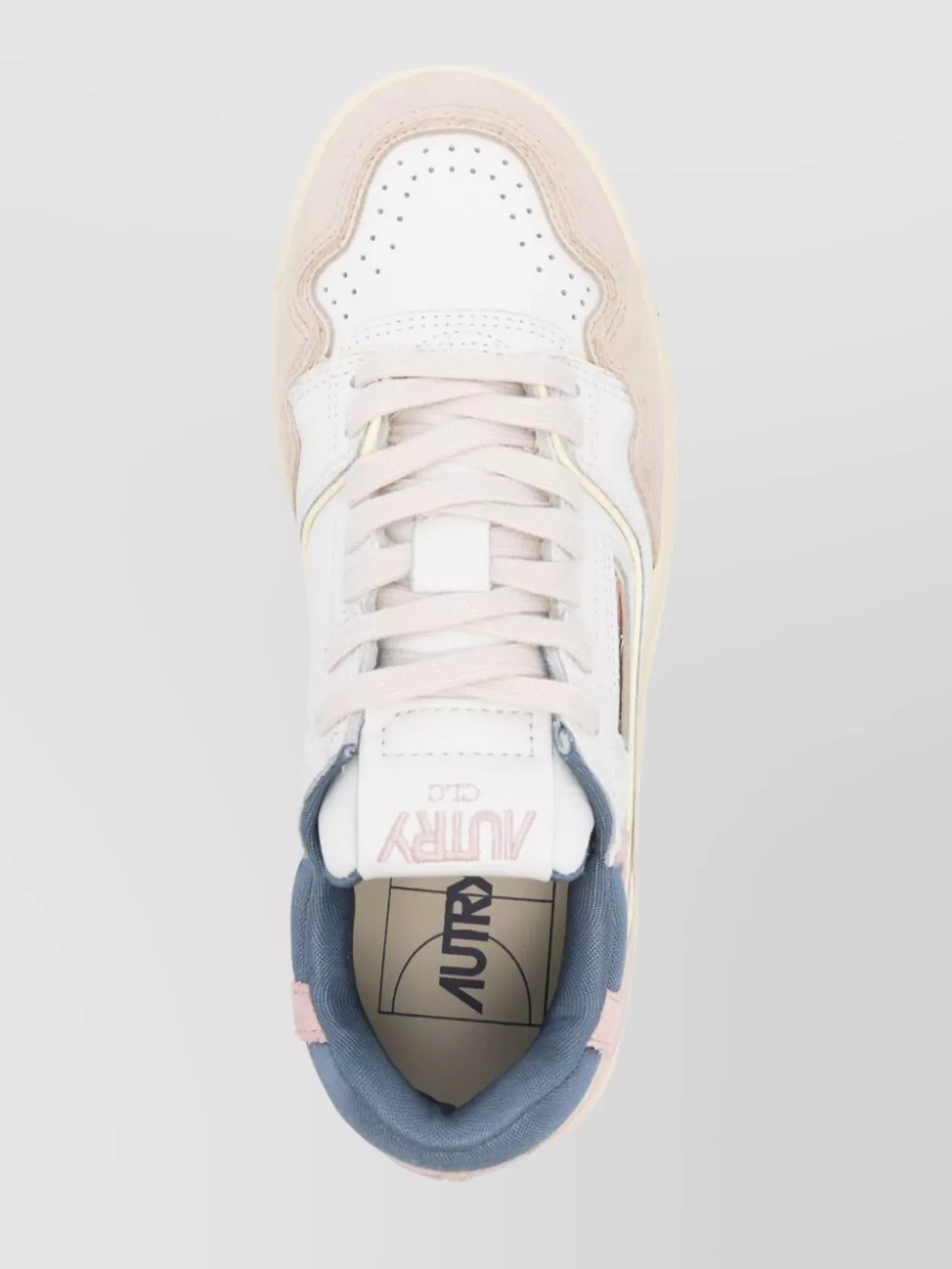 Shop Autry Low Top Sneakers With Micro-perforated Toe