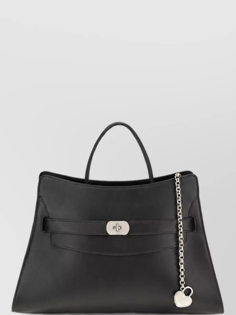 Alexander McQueen na leather tote bag