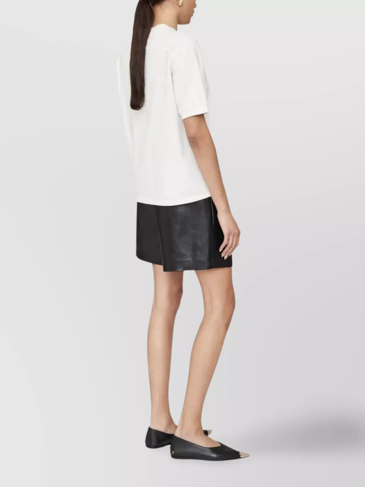 Anine Bing Monogram Cotton Jersey T-Shirt