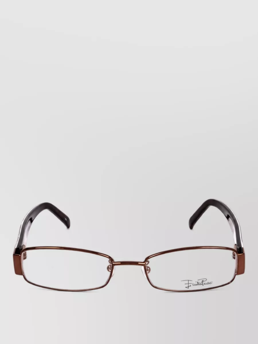 Pucci metal rectangle sunglasses