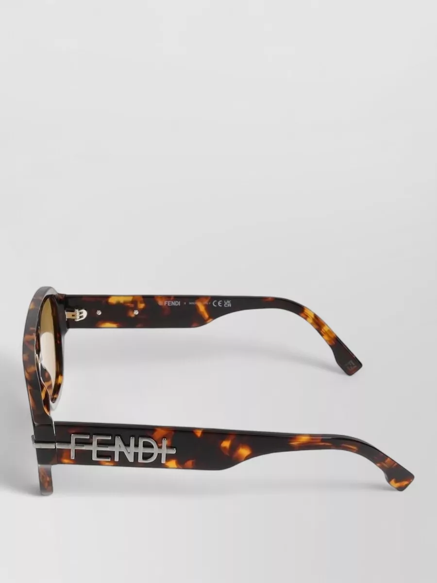 Fendi Maison Sunglasses Rectangular Fe40130I 55Mm