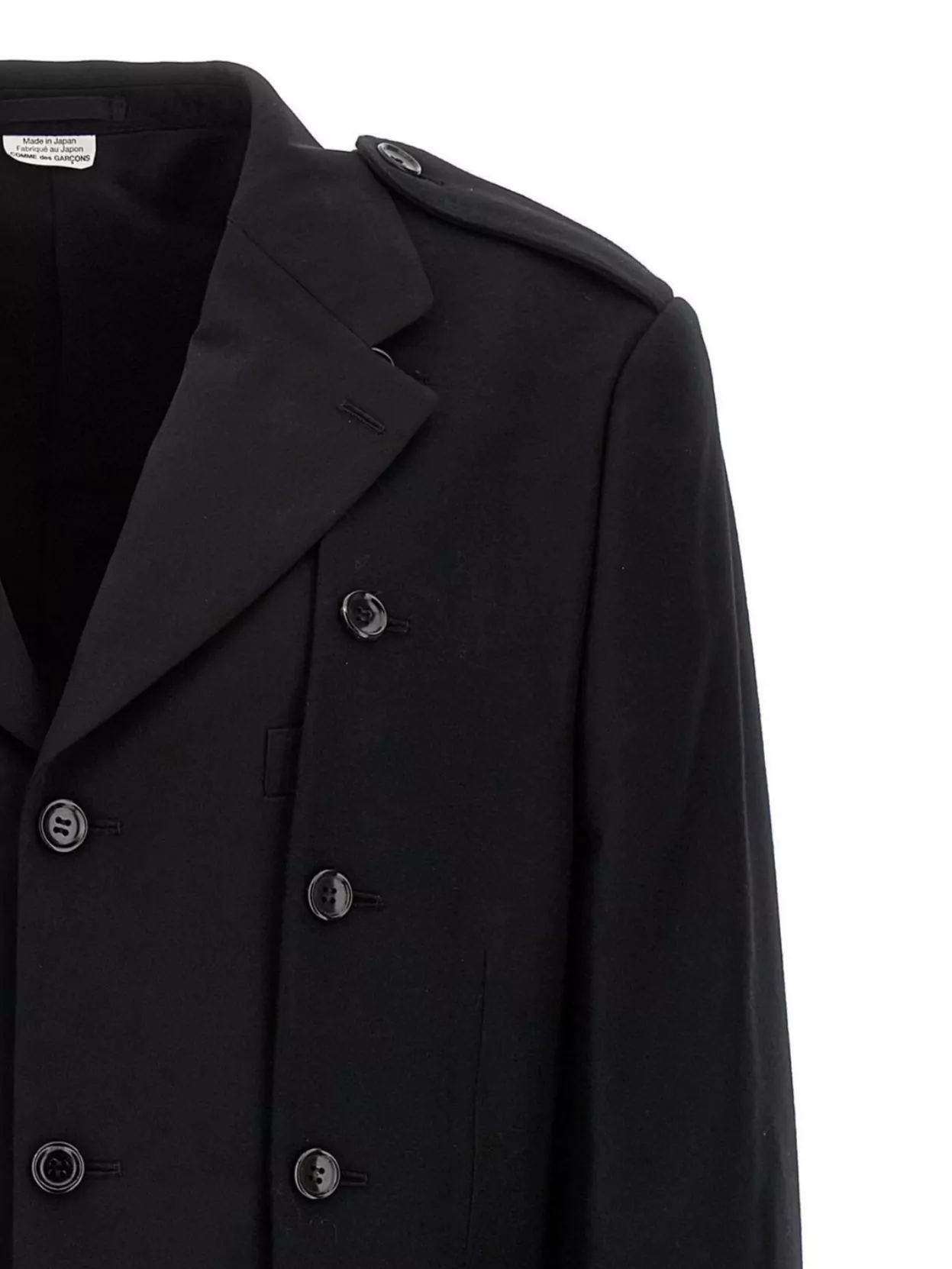 Comme Des Garçons Double Breasted Blazer Style Coat