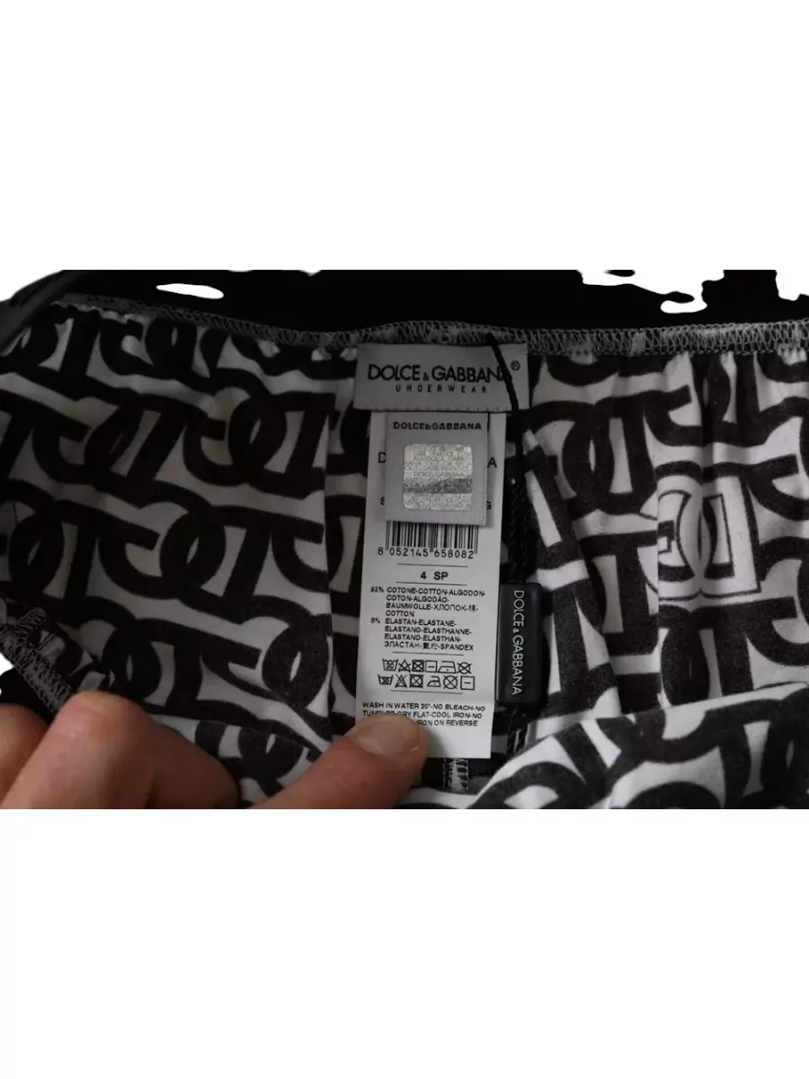 Dolce&Gabbana Logo-Print Knee-Length Boxer Shorts