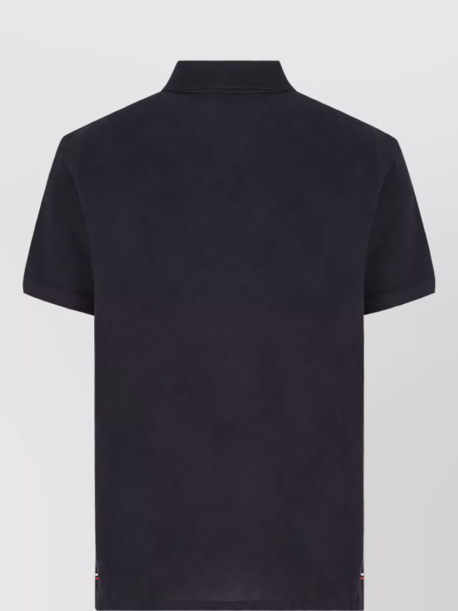 Moncler Cotton Piqué Short-Sleeve Polo Shirt
