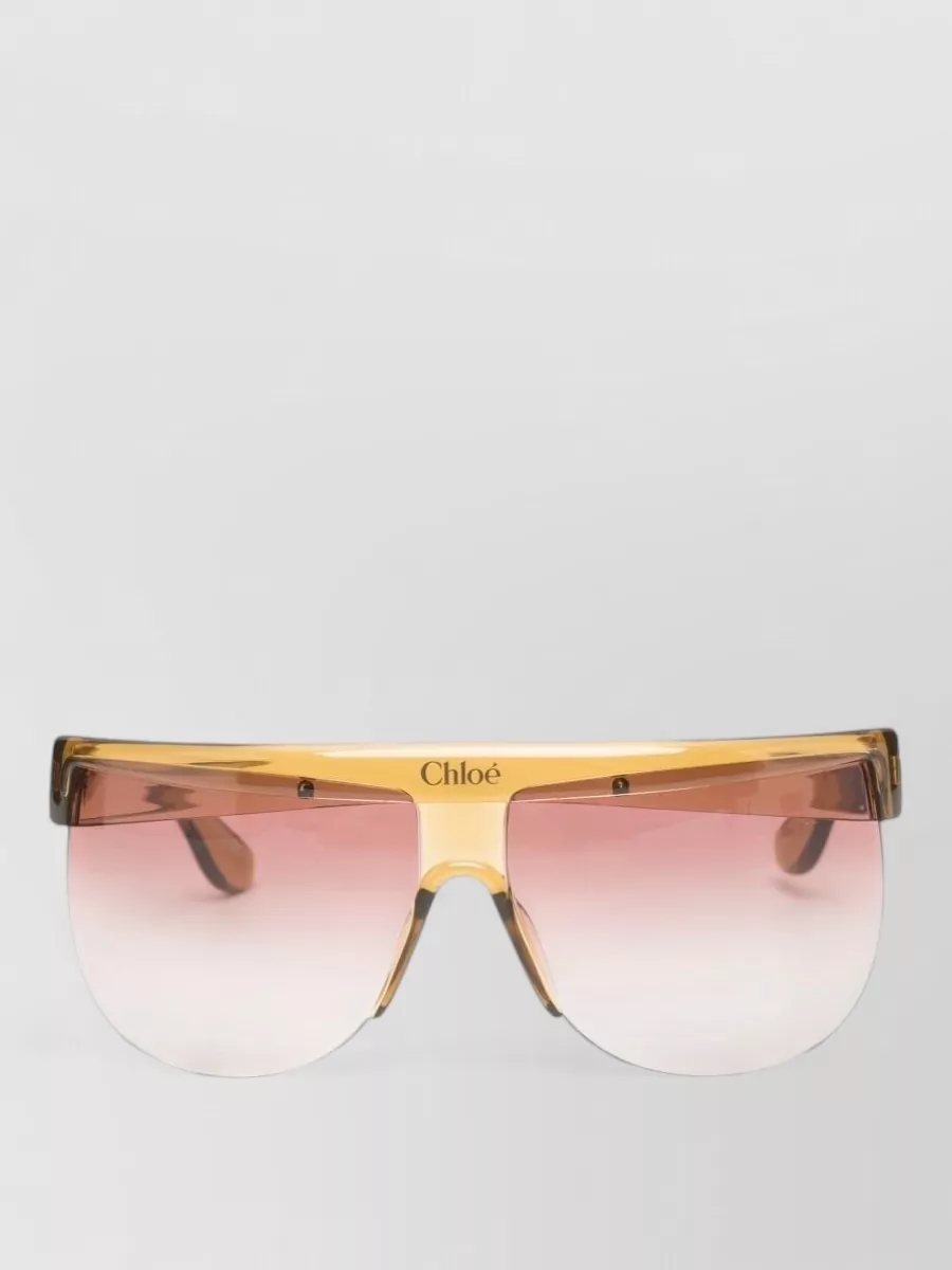 Chloé geometric frame sunglasses
