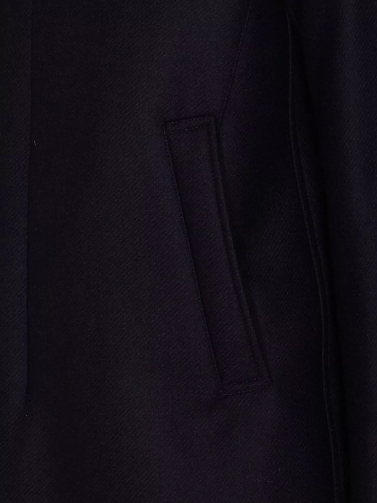 Herno Collar Shearling Removable Pockets Lateral Sleeves Long