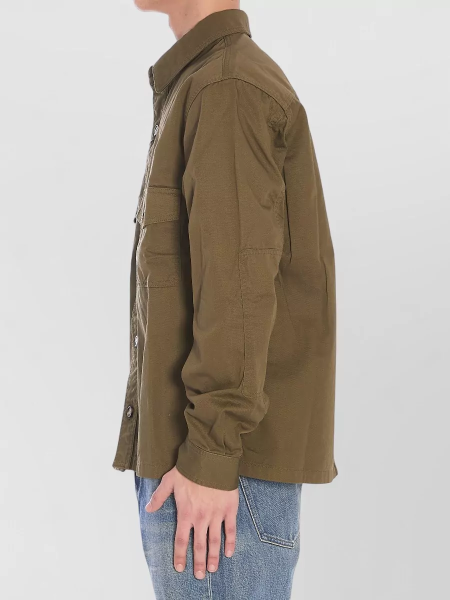 Saint Laurent Cotton Twill Overshirt