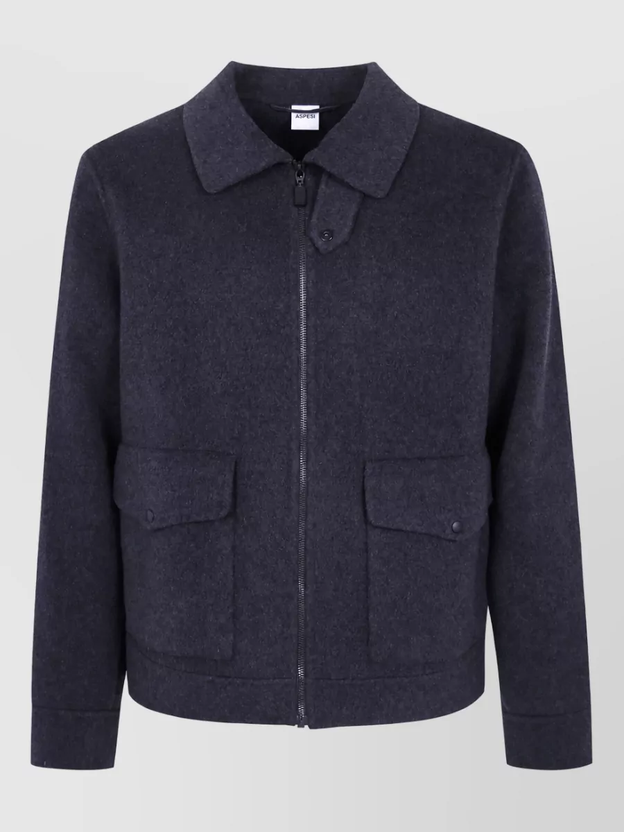 Aspesi wool single breasted coat