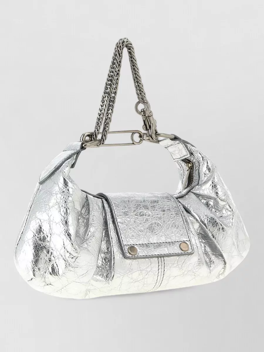 Balenciaga Pamela Small Leather Shoulder Bag