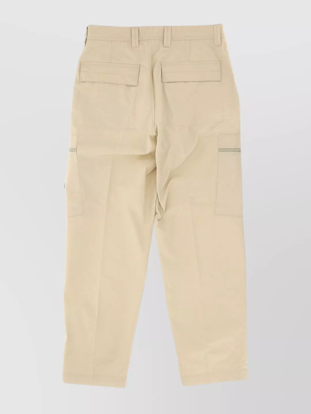 Shop Stone Island Ghost Cargo High-waisted Cropped Trousers