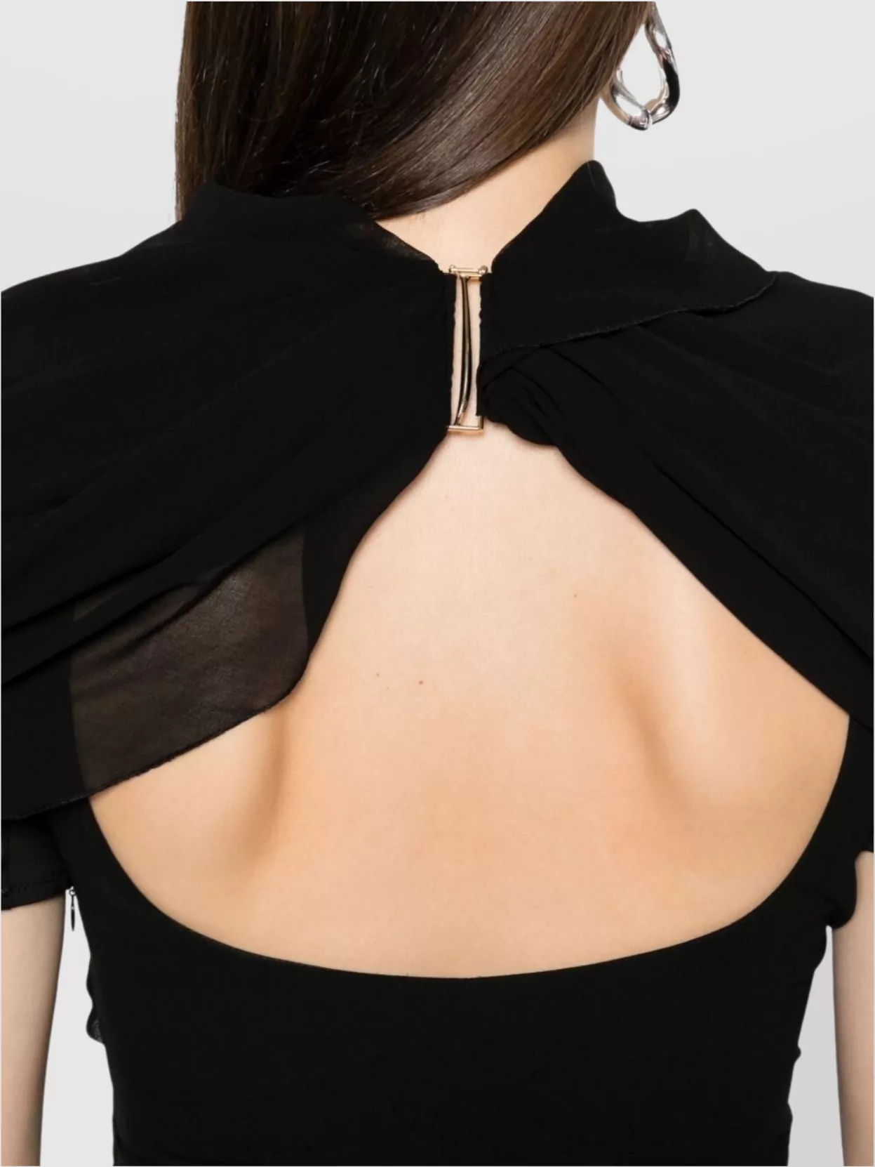 Jacquemus Knee Length Dress With Asymmetric Neckline