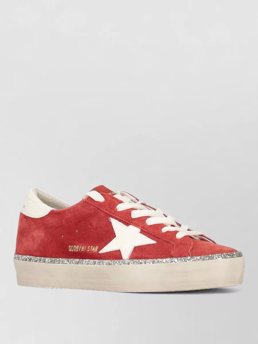 Golden Goose Leather Low-Top Sneakers