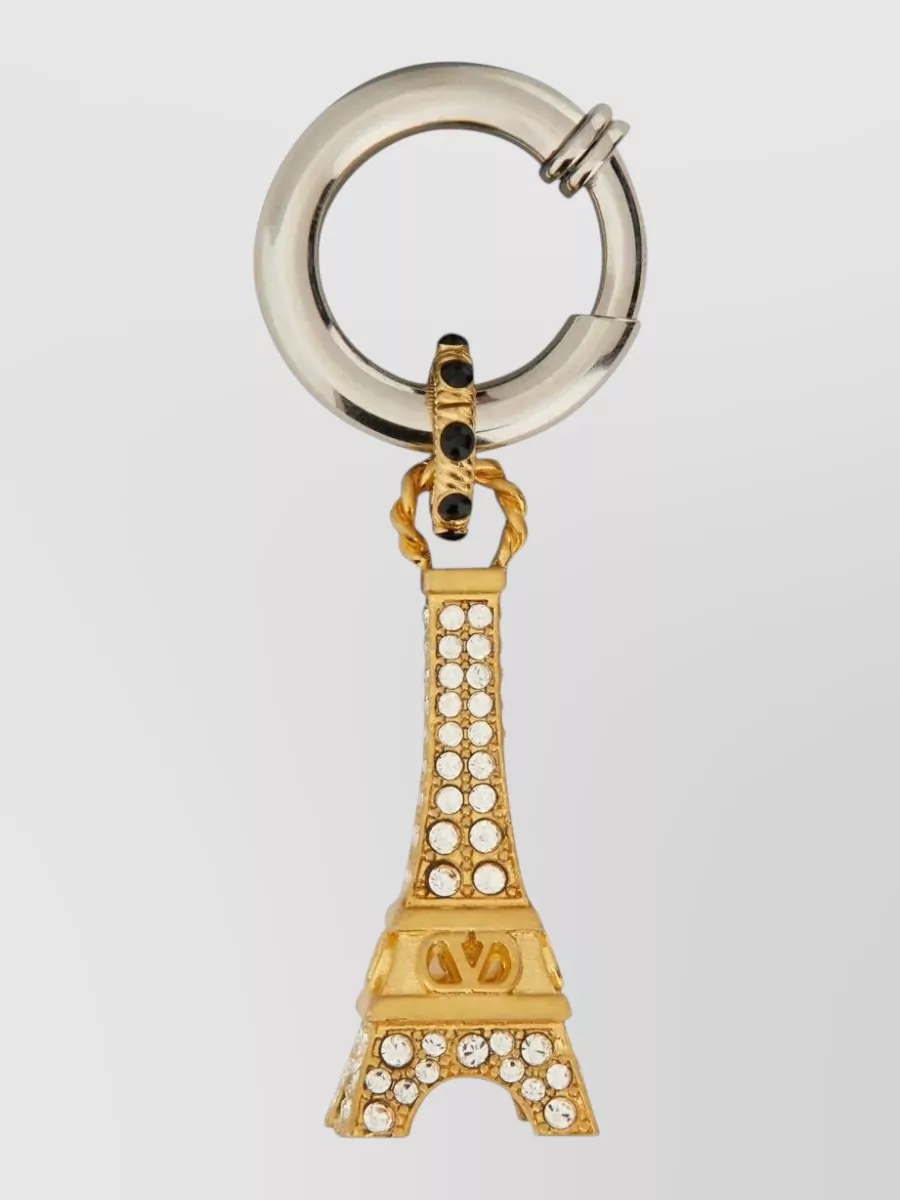 Valentino Garavani brass single earring