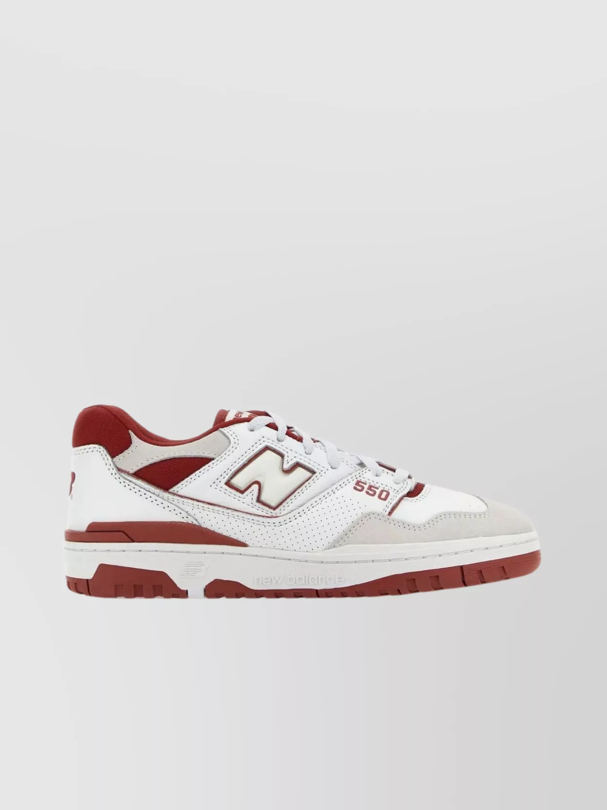 Shop New Balance Mixed Material 550 Sneakers